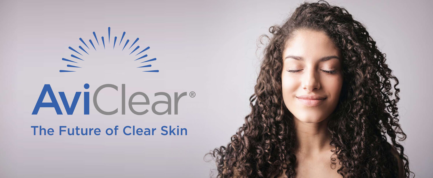 AviClear - The Future of Clear Skin - Woman with clear skin smiling