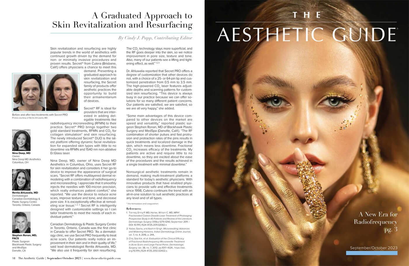 View Page 18 of the September/October 2023 edition of The Aesthetic Guide