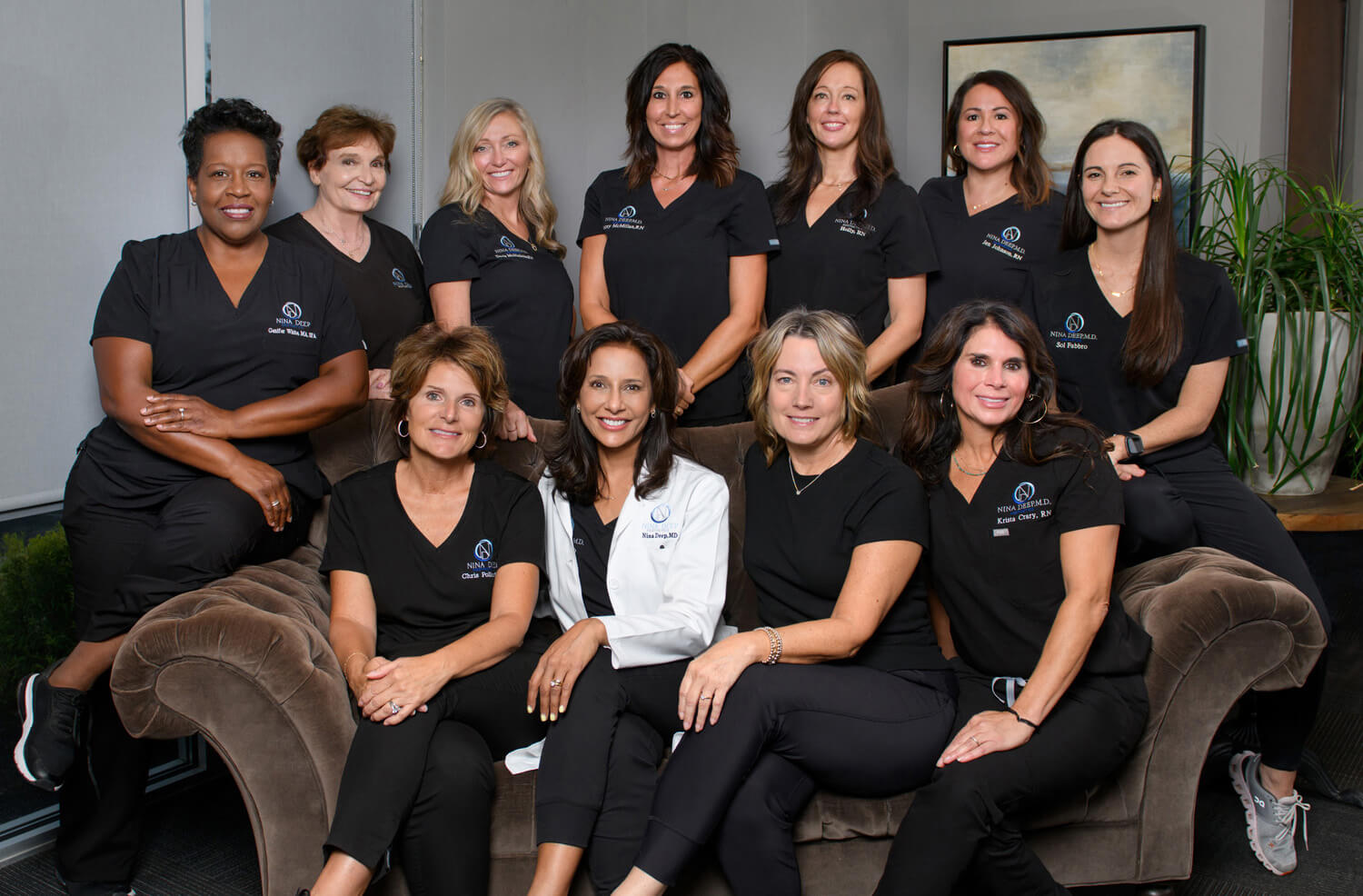 Dr. Nina Deep, MD and her staff